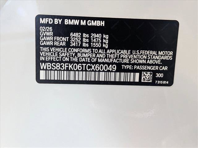 New 2026 BMW M5 w/ Carbon Package AWD/4WD image 17