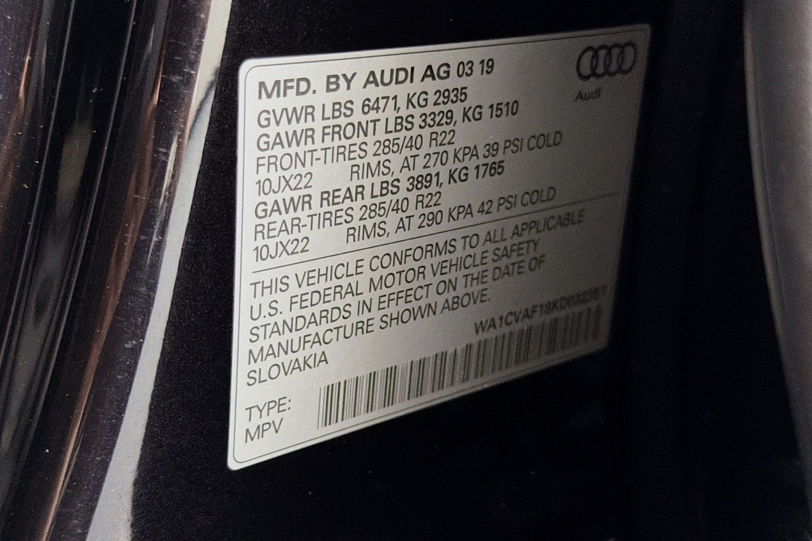 Used 2019 Audi Q8 Prestige w/ Towing Package AWD/4WD image 25