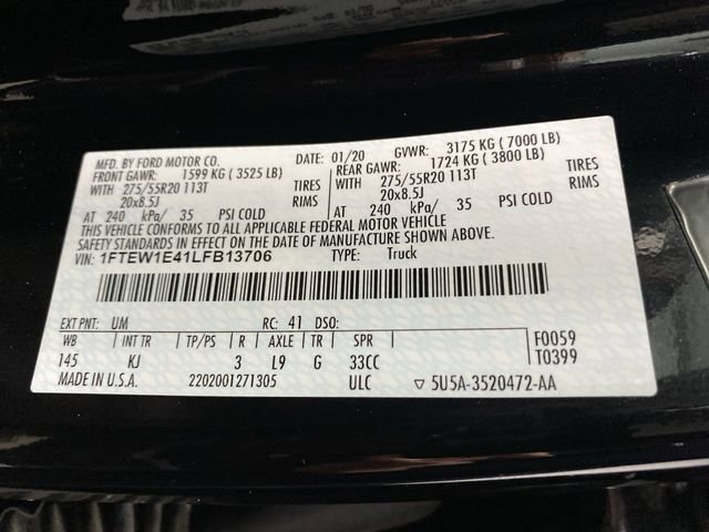 Used 2020 Ford F150 King Ranch w/ Equipment Group 601A Luxury image 47