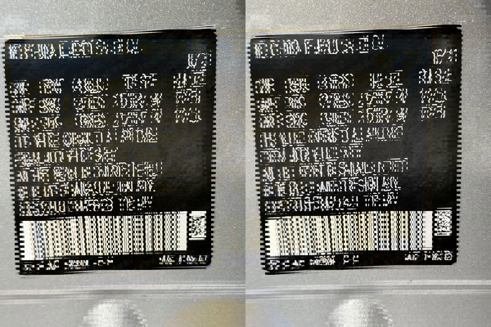 Certified 2021 Honda HR-V LX image 27