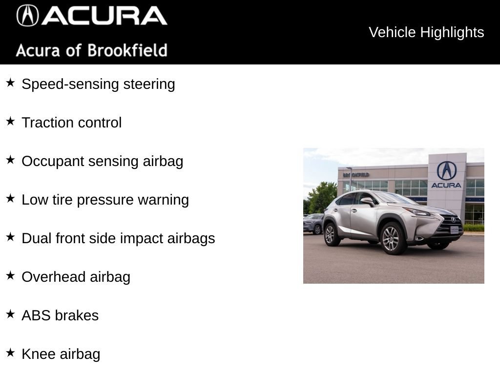 Used 2016 Lexus NX 200t AWD w/ Premium Package image 8