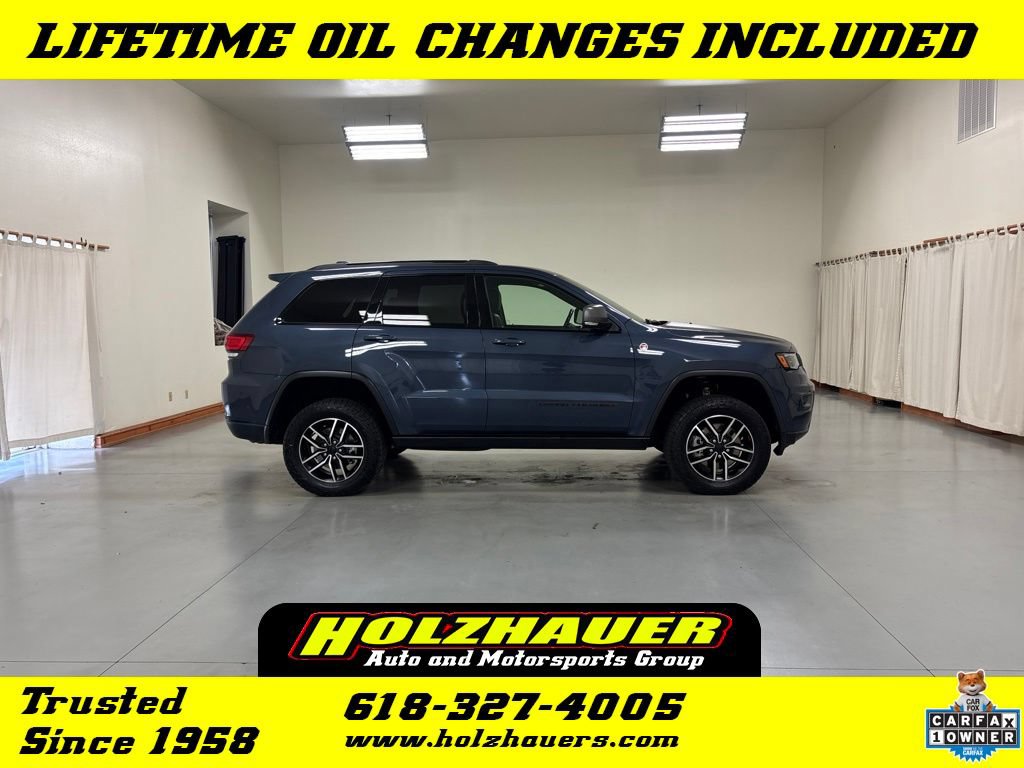 Used 2021 Jeep Grand Cherokee Trailhawk w/ Trailhawk Luxury Group AWD/4WD image 1