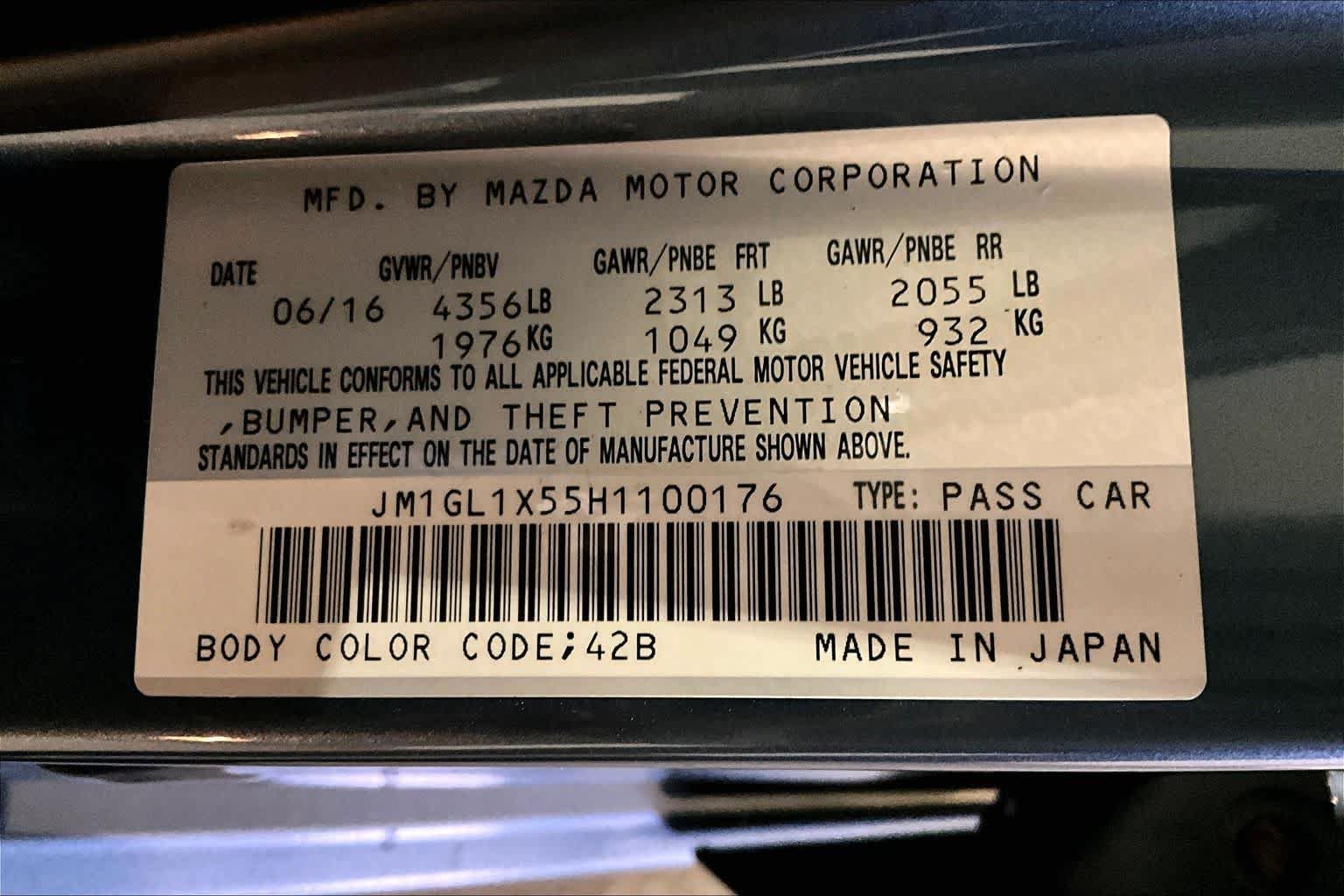 Used 2017 MAZDA MAZDA6 Grand Touring FWD image 33