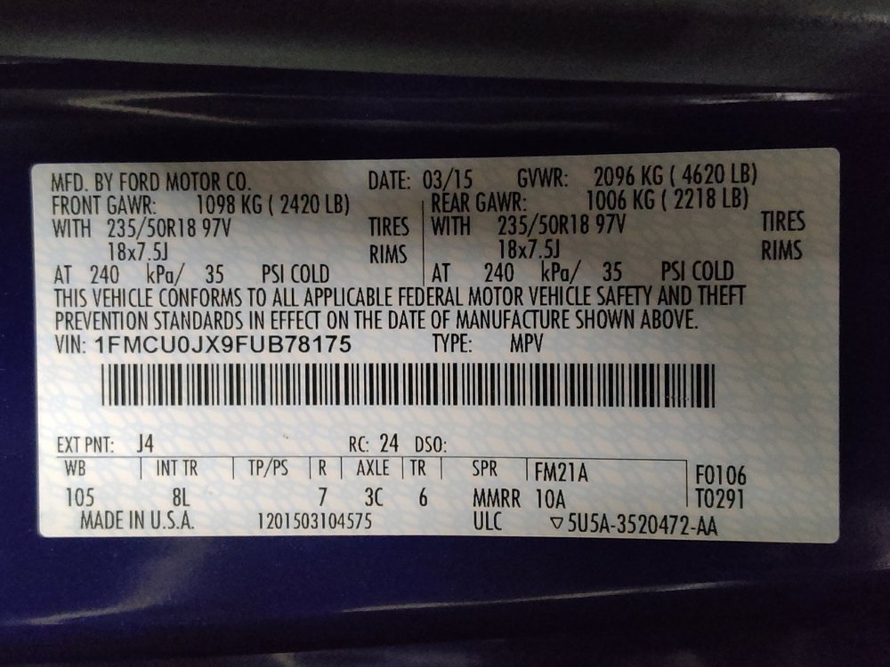 Used 2015 Ford Escape Titanium image 33