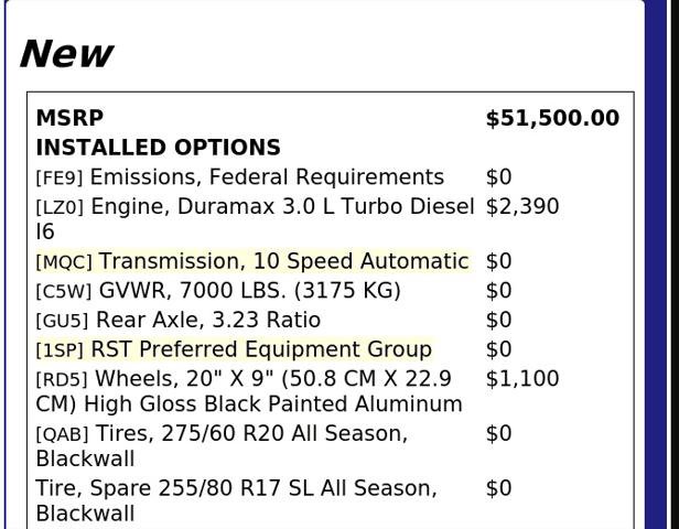 Used 2025 Chevrolet Silverado 1500 RST RWD image 4