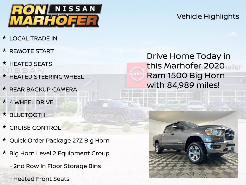 Used 2020 RAM 1500 Big Horn AWD/4WD image 15