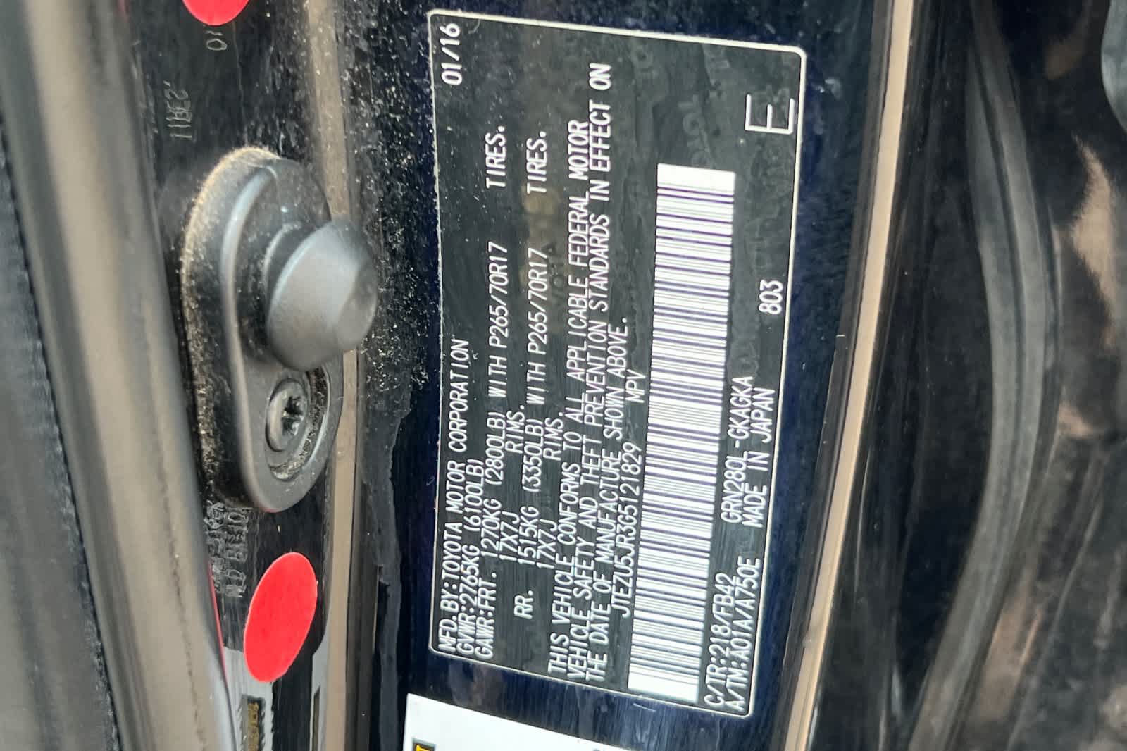 Used 2016 Toyota 4Runner SR5 RWD image 34