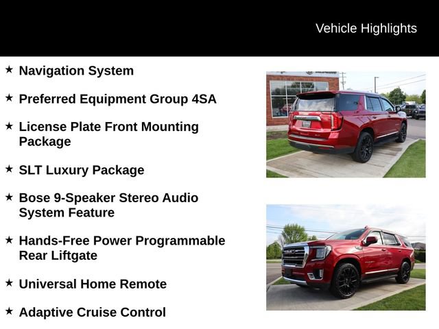 Used 2023 GMC Yukon SLT w/ SLT Luxury Package AWD/4WD image 4