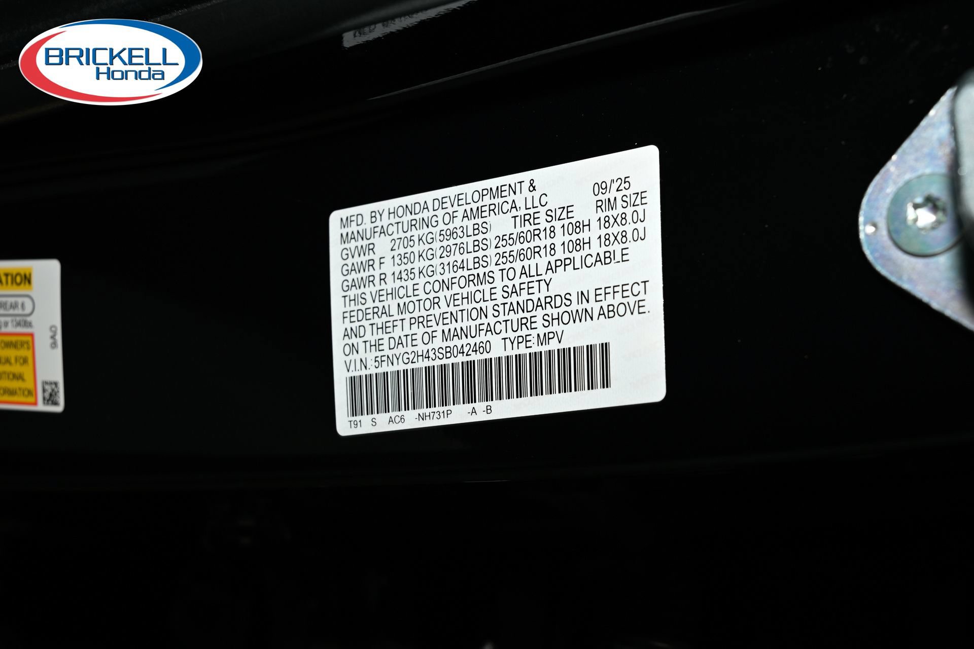 Certified 2025 Honda Pilot EX-L image 32
