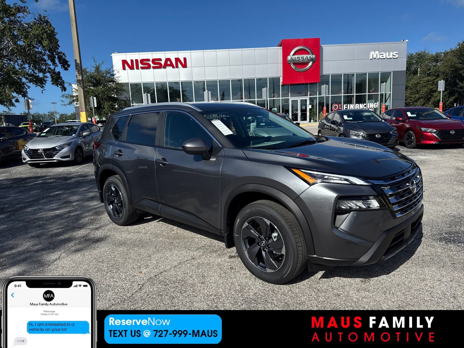 New 2026 Nissan Rogue SV 360° Tour