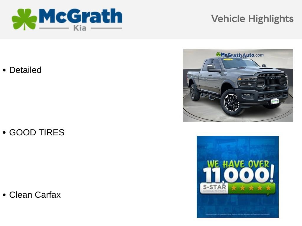 Used 2025 RAM 2500 Rebel w/ Rebel Level 1 Equipment Group image 5