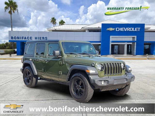 Used 2021 Jeep Wrangler Unlimited Sport image 1