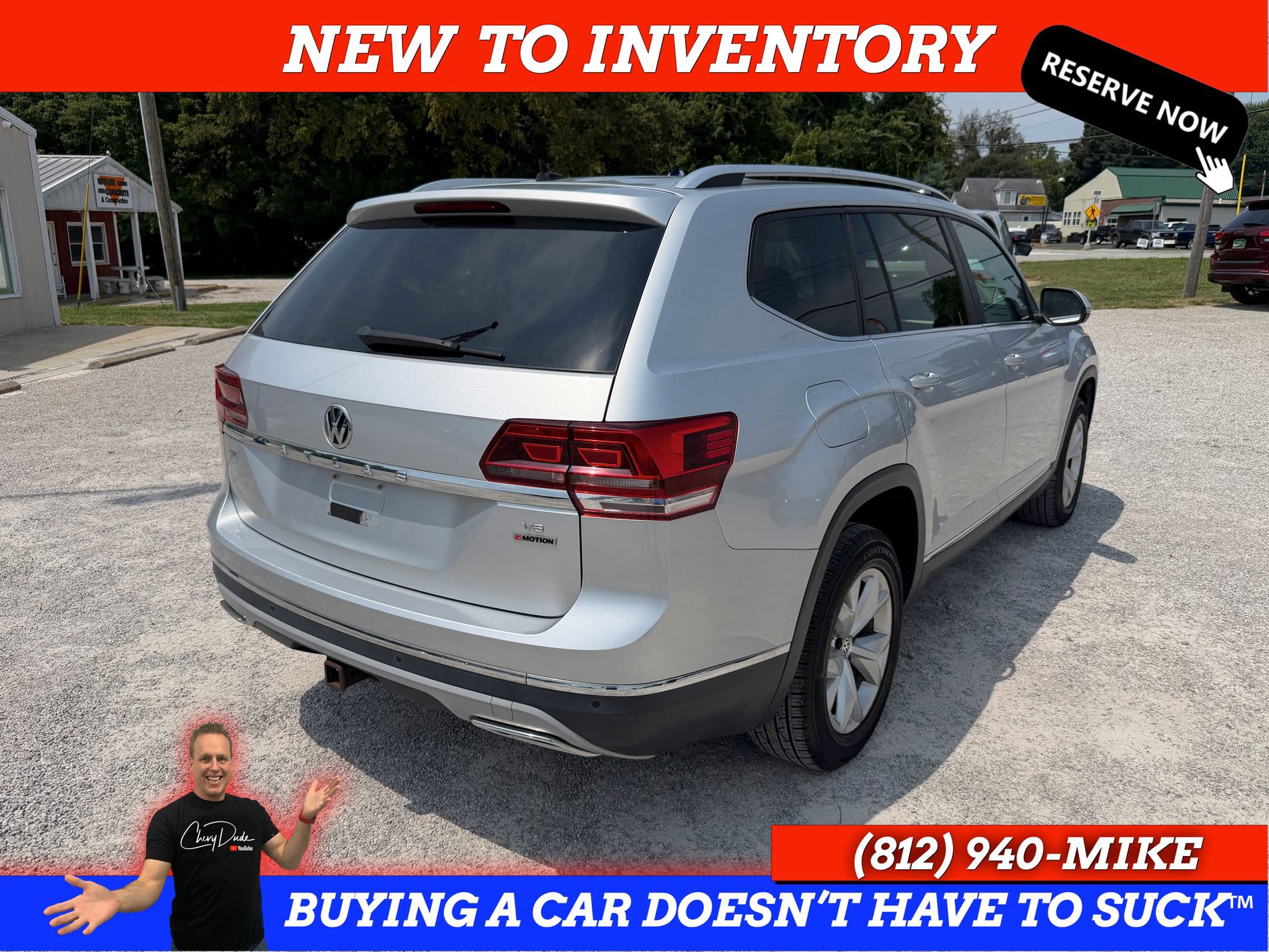 Used 2018 Volkswagen Atlas SEL AWD/4WD image 8