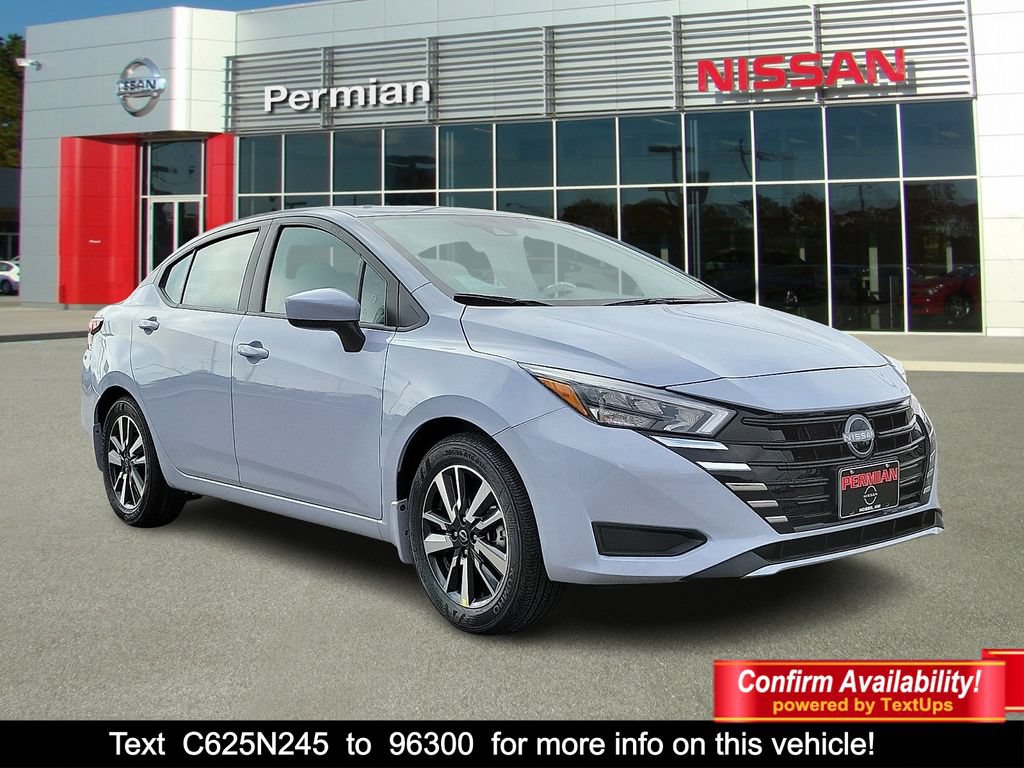 New 2025 Nissan Versa SV w/ Trunk Package