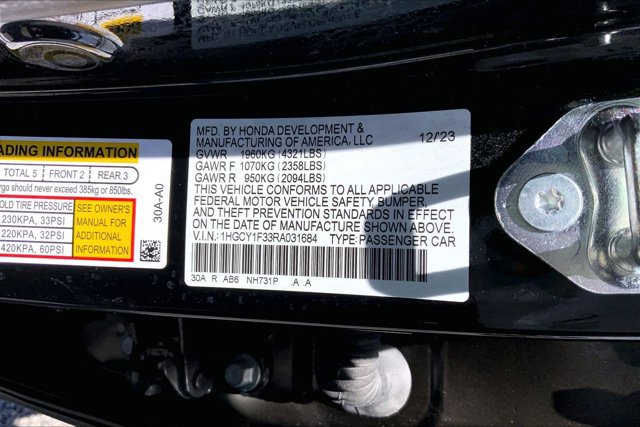 Used 2024 Honda Accord EX image 33