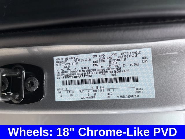 Used 2024 Ford F150 XLT w/ Equipment Group 302A MID AWD/4WD image 27