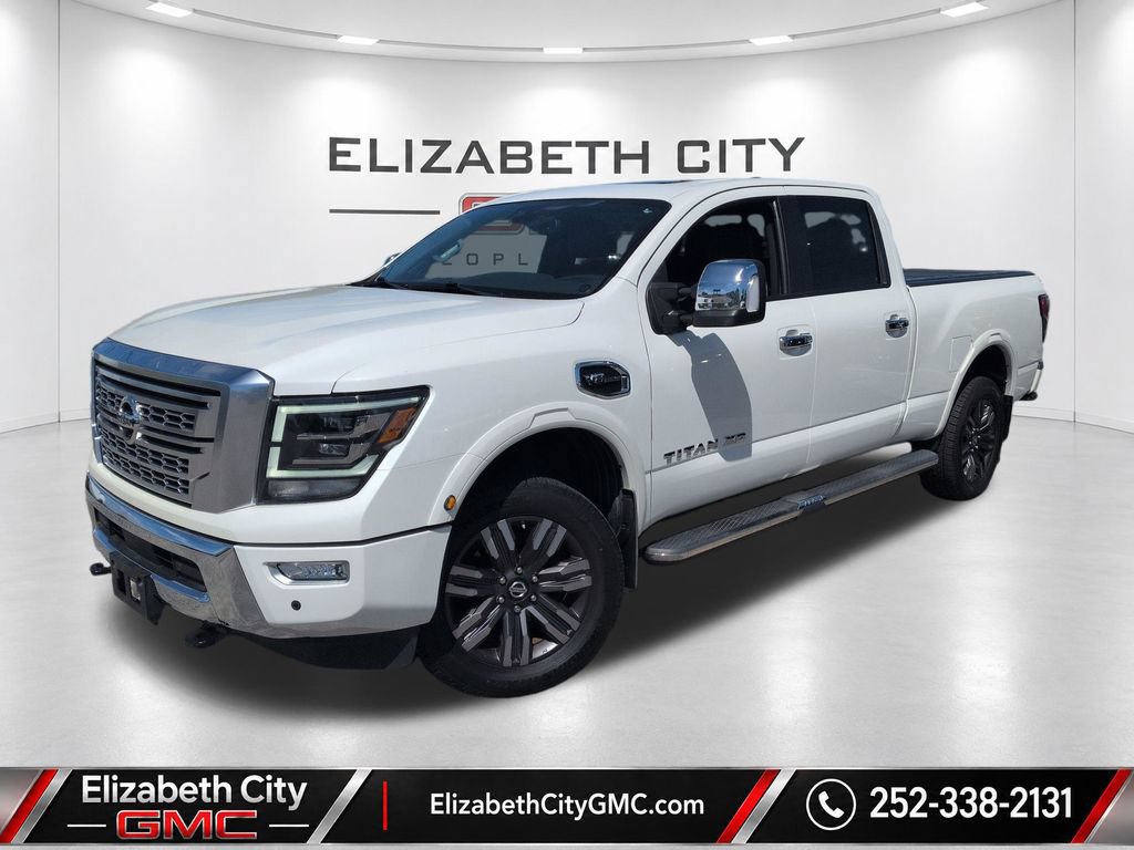Used 2022 Nissan Titan Platinum Reserve w/ Moonroof Package AWD/4WD image 1