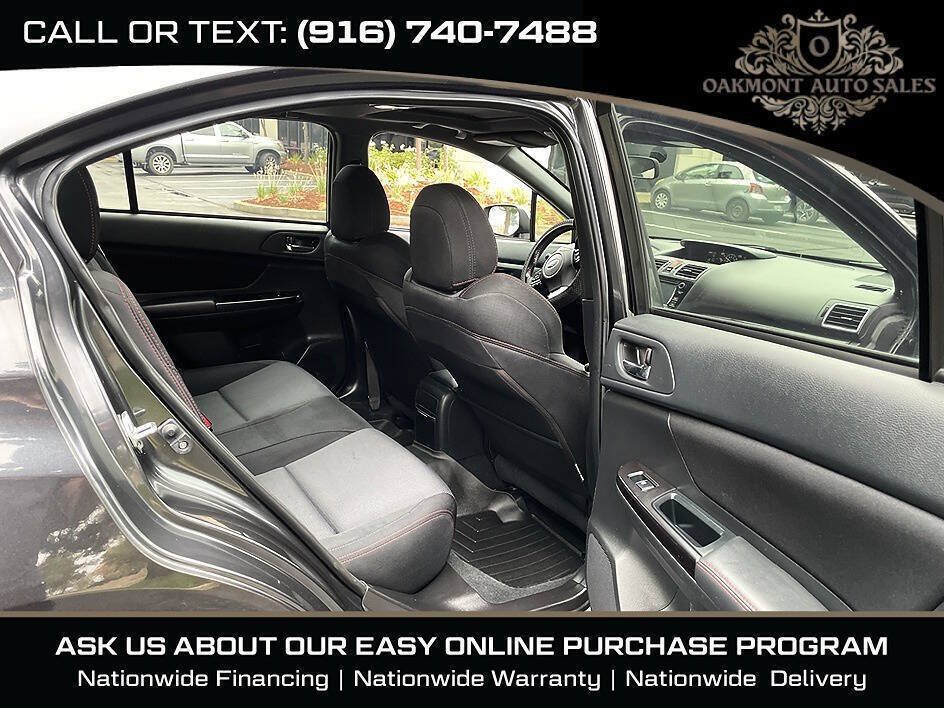 Used 2017 Subaru WRX Premium AWD/4WD image 15