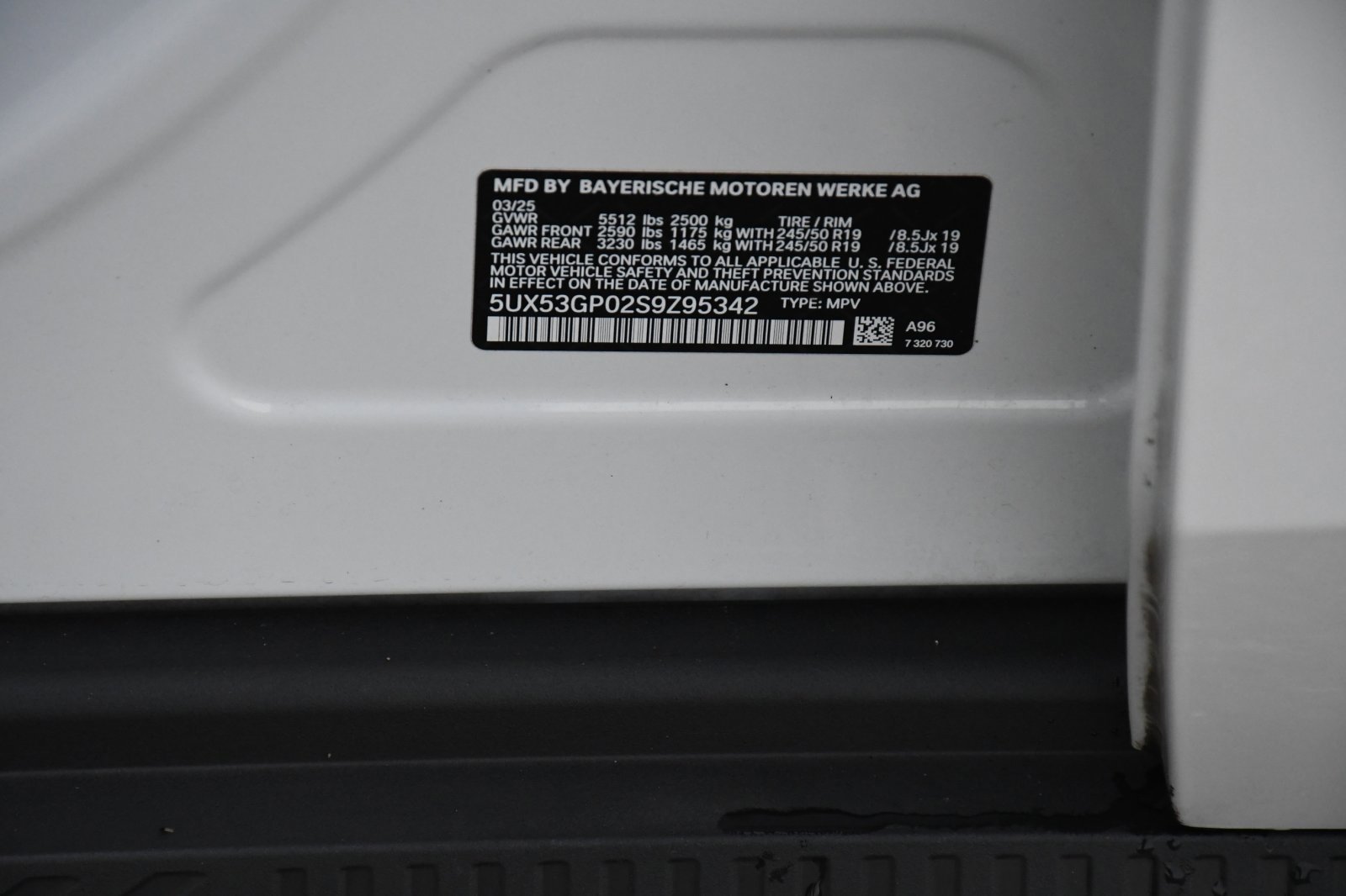 Used 2025 BMW X3 xDrive30i w/ Convenience Package image 22