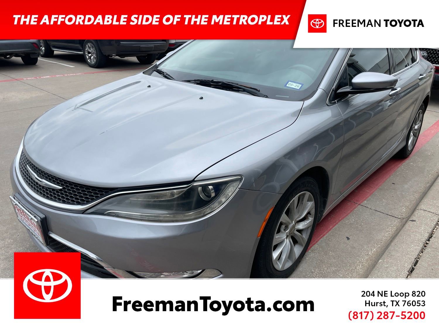 Used 2015 Chrysler 200 C w/ Navigation & Sound Group I FWD image 1