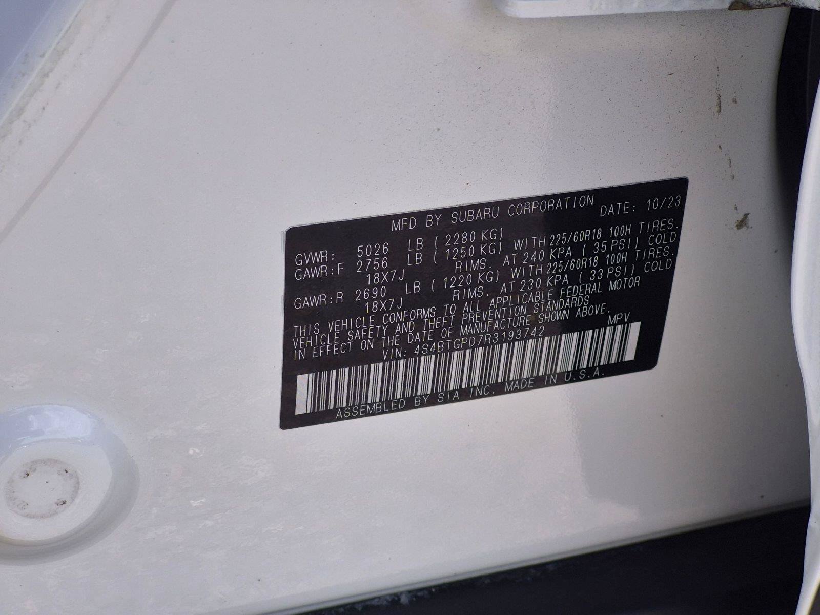 Used 2024 Subaru Outback Touring XT AWD/4WD image 40