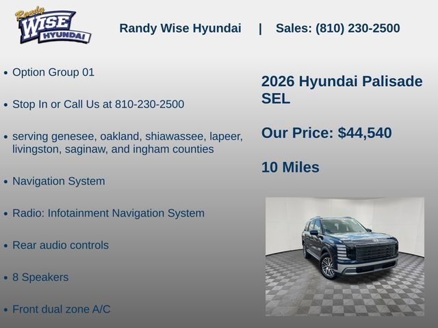 New 2026 Hyundai Palisade SEL AWD/4WD image 5