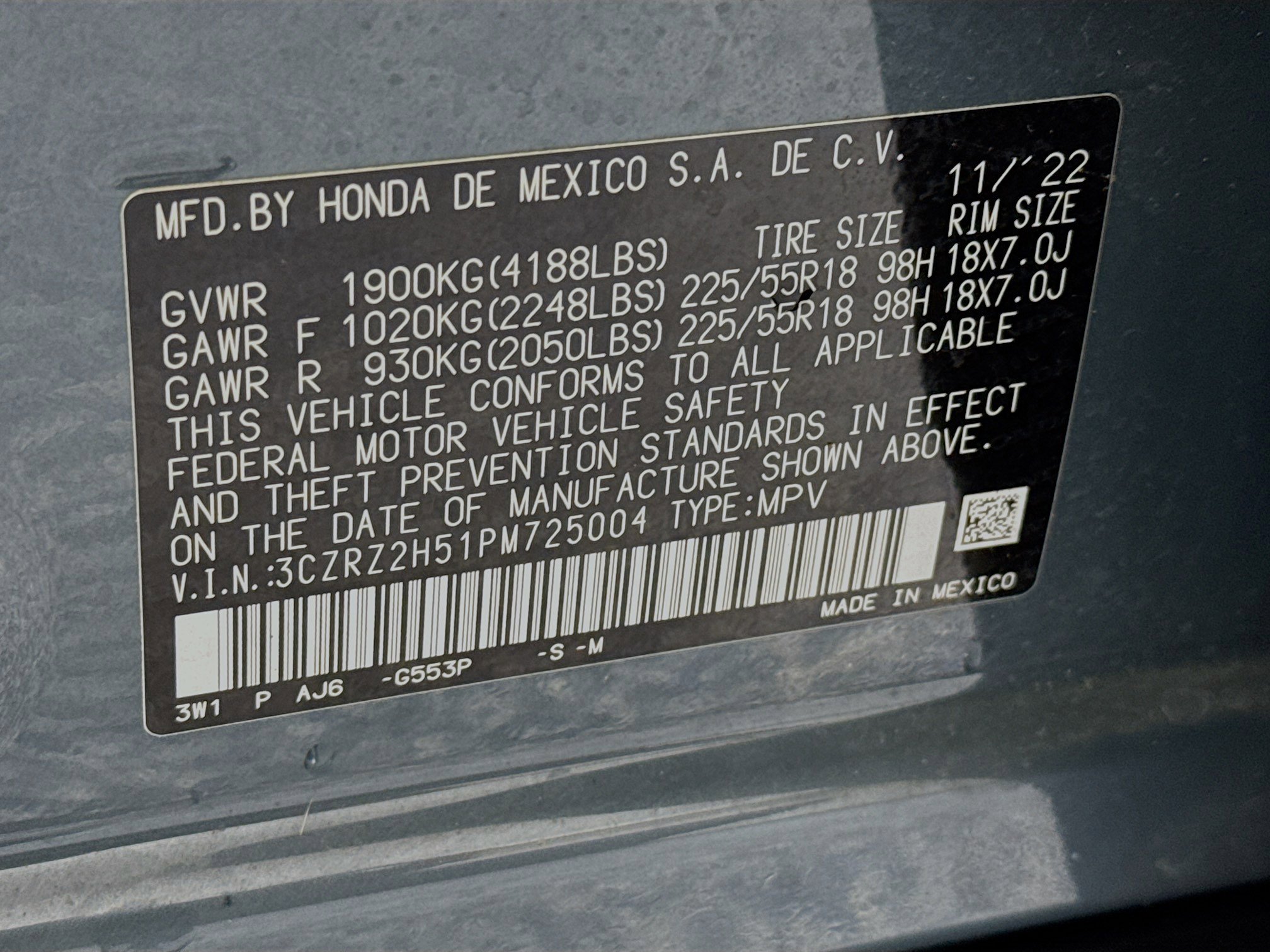 Used 2023 Honda HR-V Sport image 30