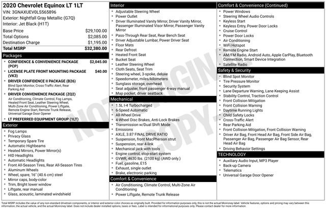 Used 2020 Chevrolet Equinox LT image 34