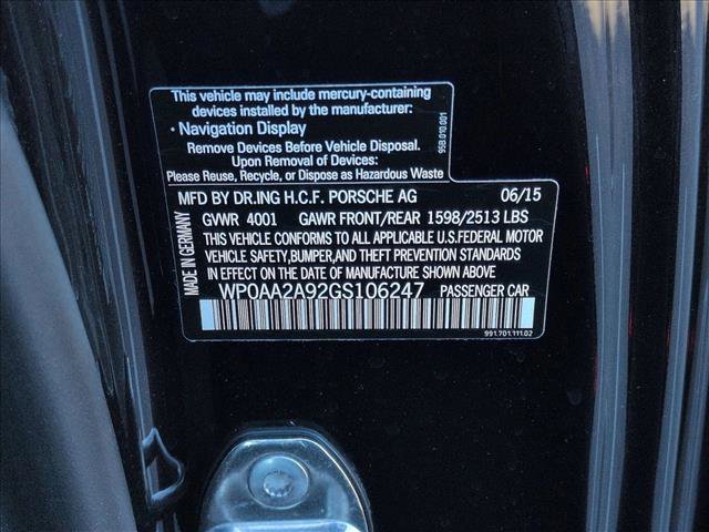 Used 2016 Porsche 911 Carrera Black Edition image 25