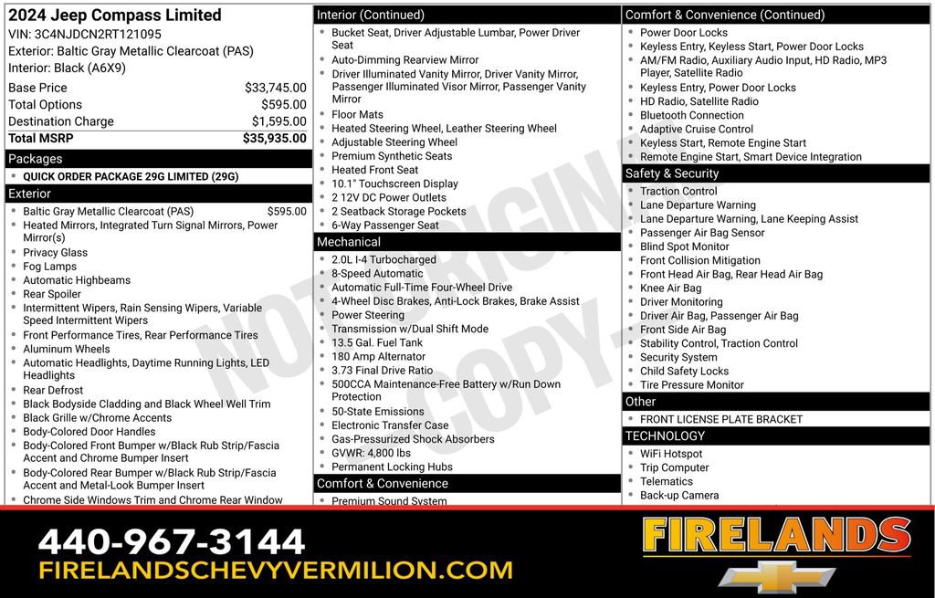 Used 2024 Jeep Compass Limited image 2