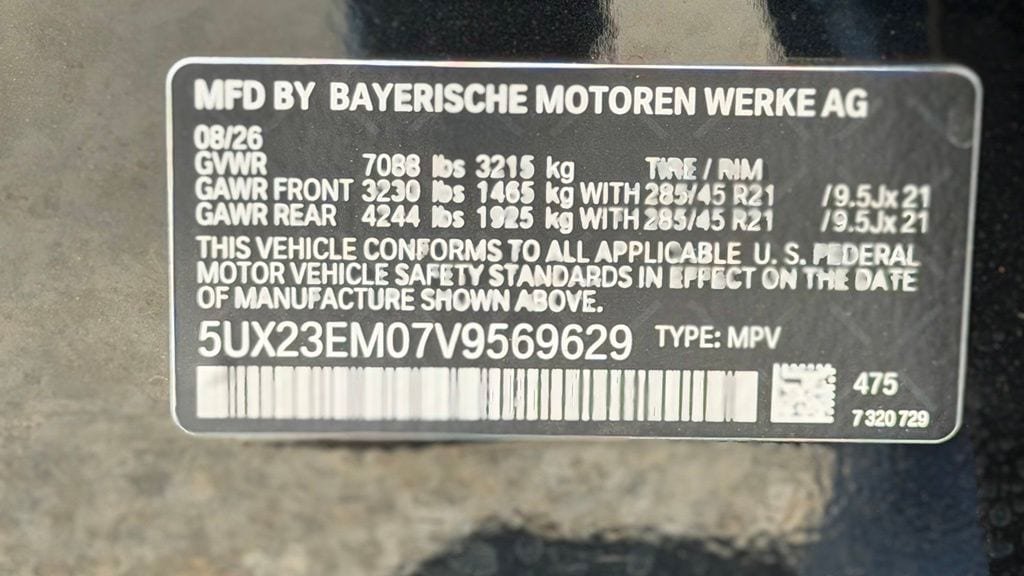 New 2027 BMW X7 xDrive40i w/ M Sport Package AWD/4WD image 24