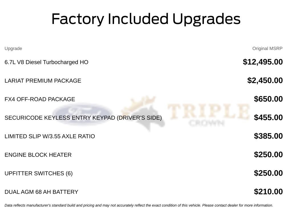 New 2027 Ford F350 Lariat w/ Lariat Premium Package AWD/4WD image 11