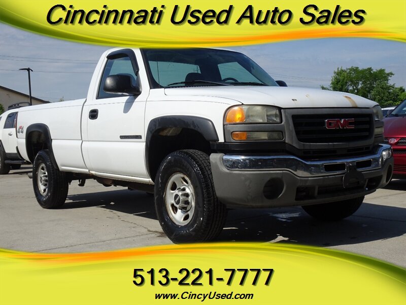 Used 2005 GMC Sierra 2500 W/T w/ Snow Plow Prep Package AWD/4WD image 1