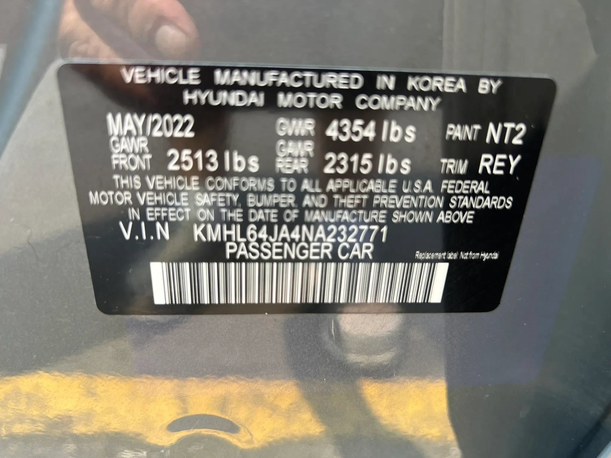 Used 2022 Hyundai Sonata SEL w/ Cargo Package FWD image 31