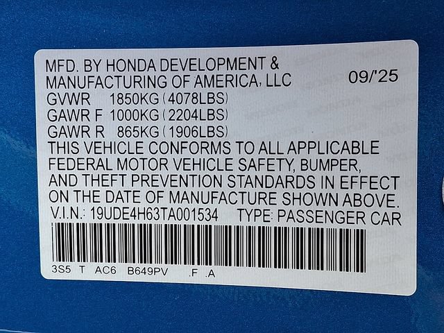 Certified 2026 Acura Integra A-Spec FWD image 27