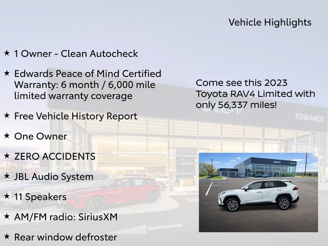 Used 2023 Toyota RAV4 Limited w/ Limited Grade Weather Package AWD/4WD image 11