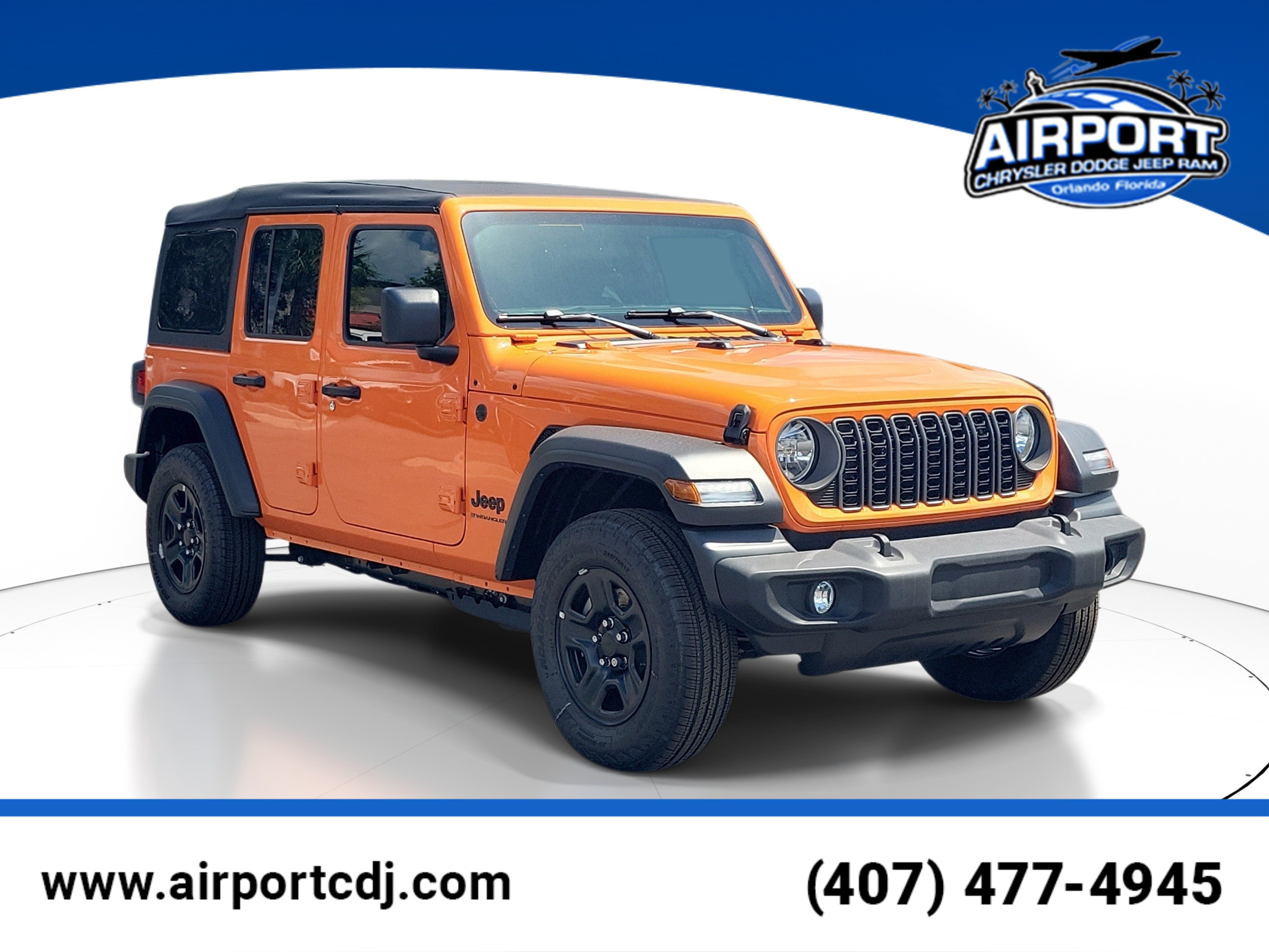 New 2026 Jeep Wrangler Unlimited Sport AWD/4WD image 1