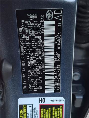 Used 2019 Toyota Corolla SE FWD image 22