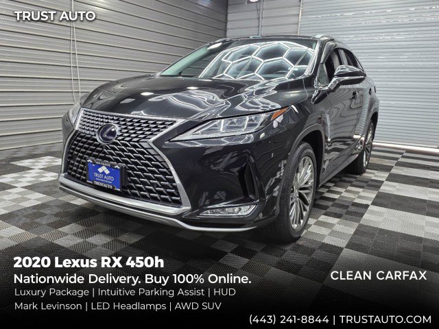 Used 2020 Lexus RX 450h AWD w/ Luxury Package