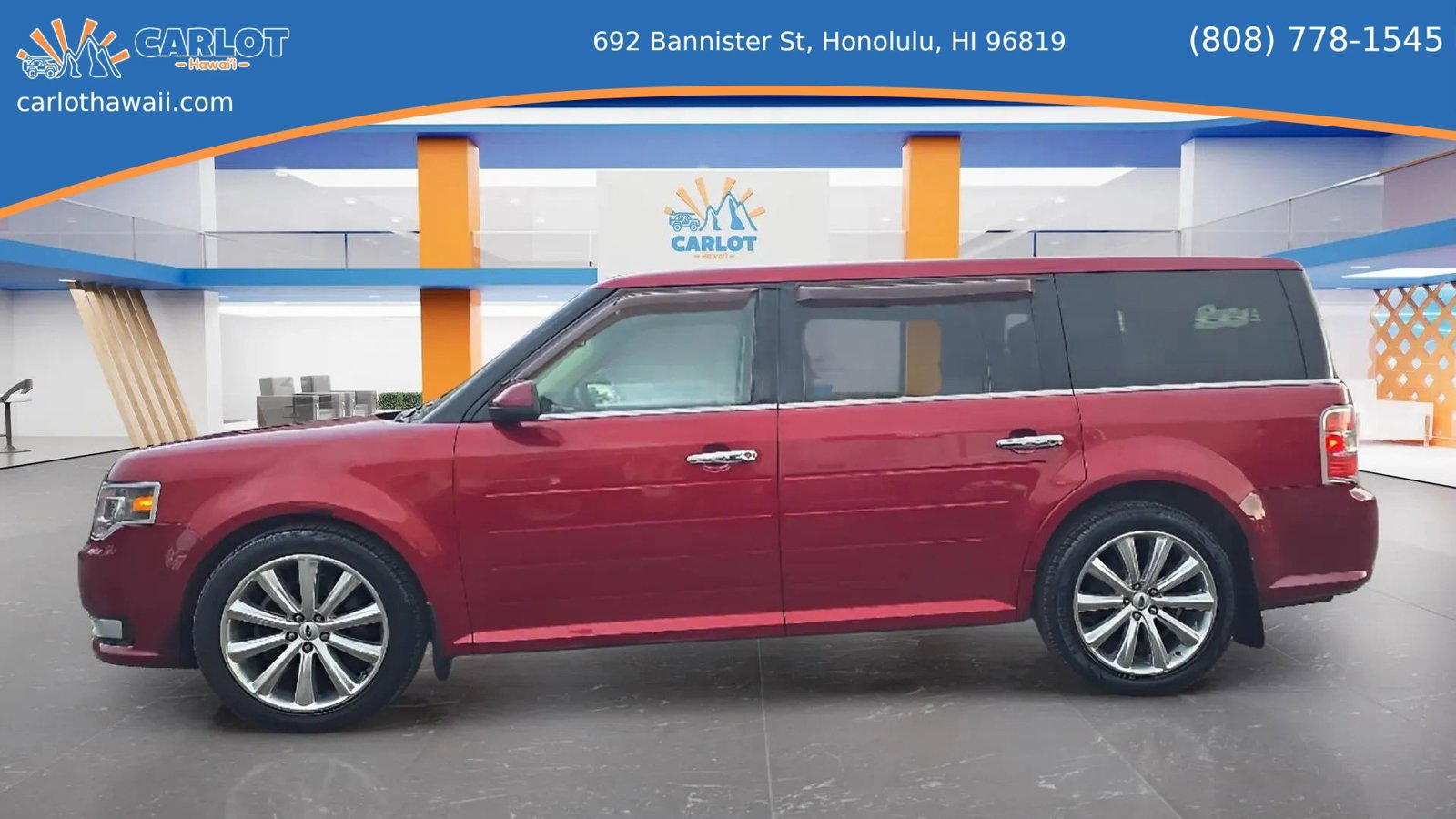 Used 2014 Ford Flex Limited w/ Equipment Group 302A AWD/4WD image 9