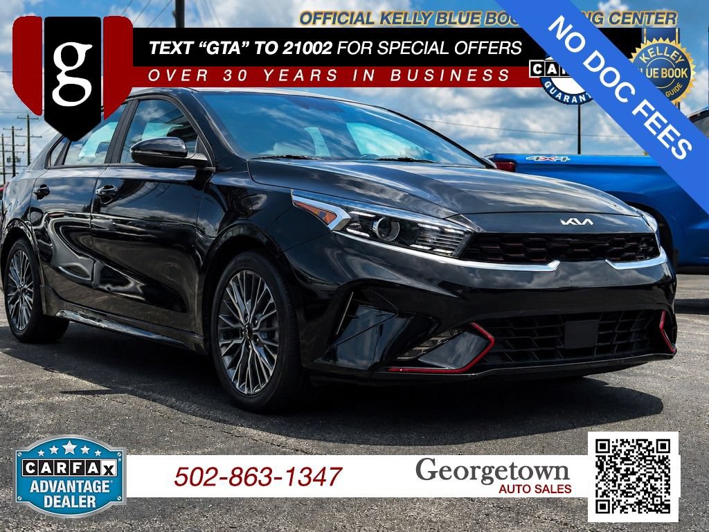 Used 2022 Kia Forte GT-Line w/ GT-Line Technology Package