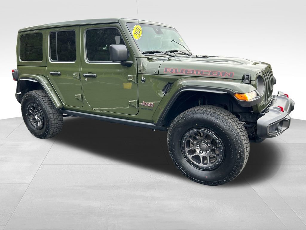 Used 2021 Jeep Wrangler Unlimited Rubicon w/ Xtreme Recon 35" Tire Package AWD/4WD image 7