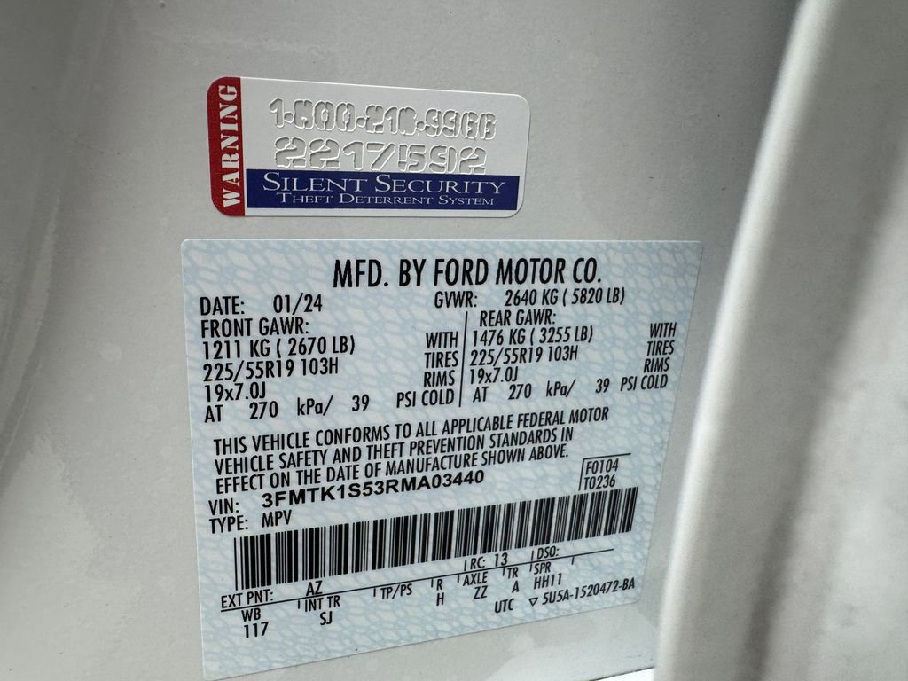 Certified 2024 Ford Mustang Mach-E Select w/ Comfort Package Lite AWD/4WD image 34