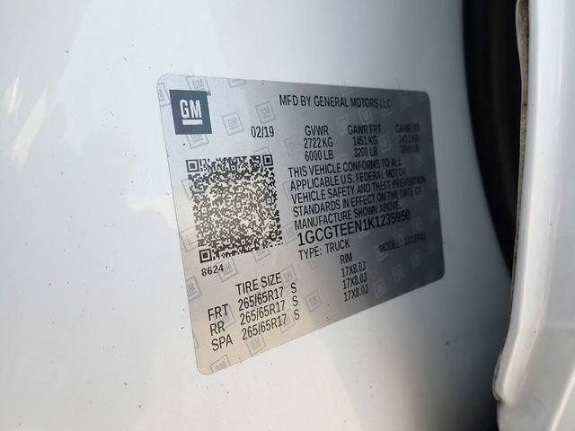 Used 2019 Chevrolet Colorado ZR2 AWD/4WD image 19
