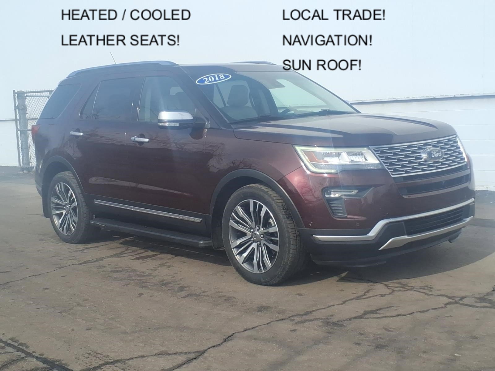 Used 2018 Ford Explorer Platinum image 1