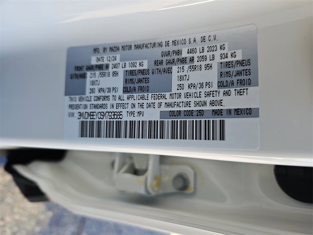 New 2025 MAZDA CX-30 2.5 Turbo w/ Premium Plus Pkg image 36