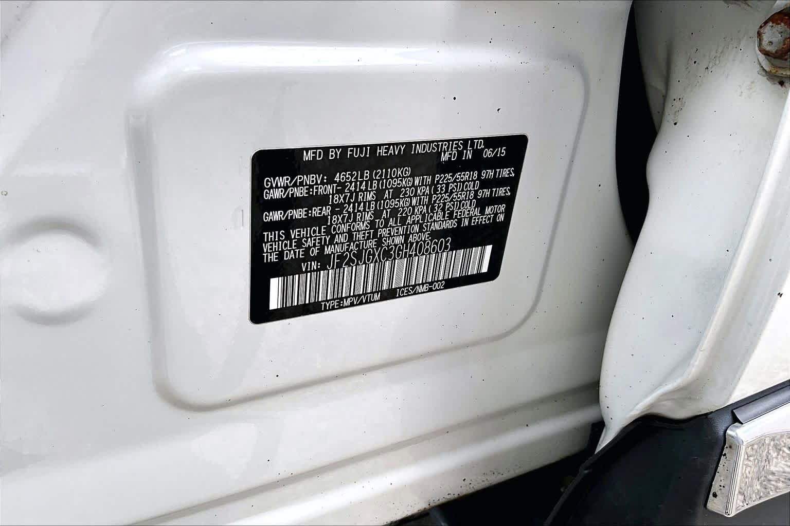 Used 2016 Subaru Forester 2.0XT Touring w/ Eyesight & Navigation System image 34
