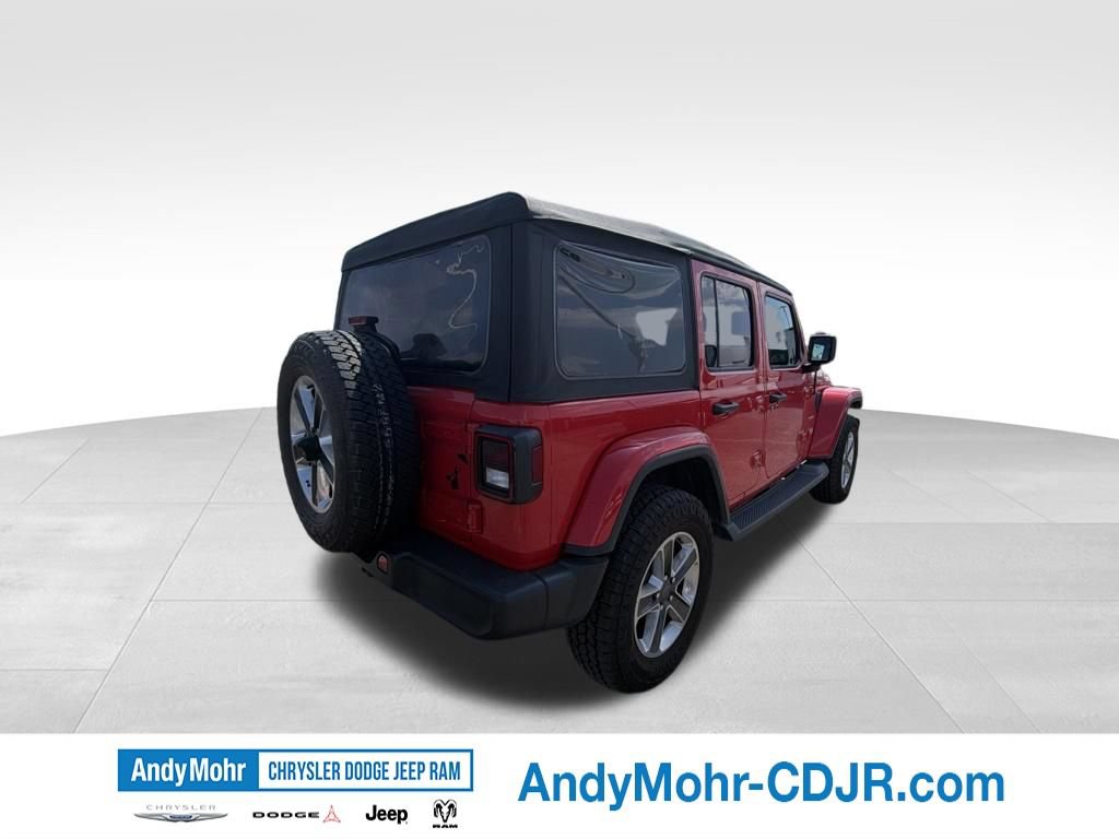 Used 2018 Jeep Wrangler Unlimited Sahara AWD/4WD image 7