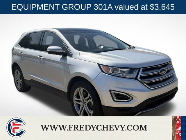 Used 2017 Ford Edge Titanium w/ Equipment Group 301A AWD/4WD image 3