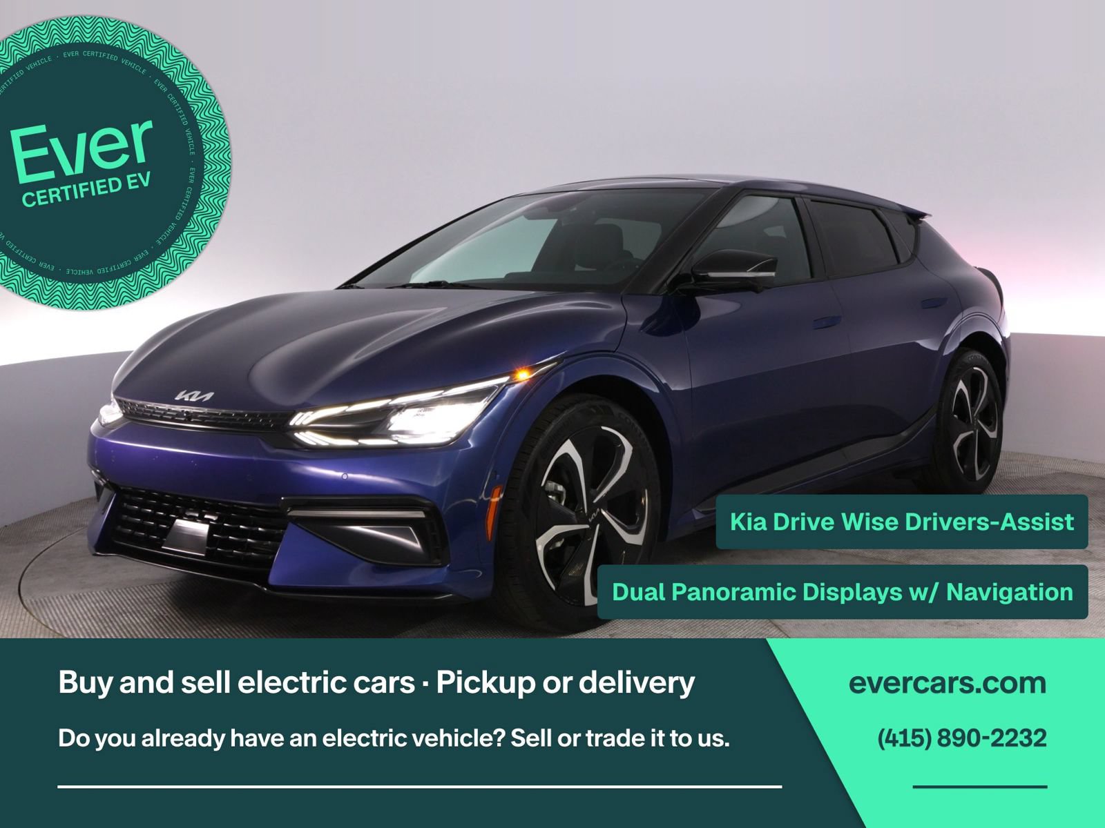 Used 2023 Kia EV6 GT-Line AWD/4WD image 1